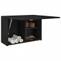 Mueble de pared de baño madera ingeniería negro 60x25x40 cm von , Badezimmerwaschtische - Ref: Foro24-860068, Preis: 54,58 €,...