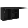 Mueble de pared de baño madera ingeniería negro 60x25x40 cm von , Badezimmerwaschtische - Ref: Foro24-860068, Preis: 54,58 €,...