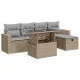 Juego de sofás jardín con cojines 6 pzas ratán sintético beige von , Gartensets - Ref: Foro24-3327809, Preis: 444,65 €, Rabat...
