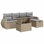 Juego de sofás jardín con cojines 6 pzas ratán sintético beige by , Garden sets - Ref: Foro24-3327889, Price: 488,38 €, Disco...