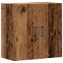 Armario pared madera ingeniería envejecida 60x31x60 cm by , Lockers and storage cabinets - Ref: Foro24-857302, Price: 61,52 €...