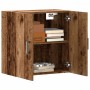 Armario pared madera ingeniería envejecida 60x31x60 cm by , Lockers and storage cabinets - Ref: Foro24-857302, Price: 61,52 €...