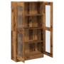 Aparador madera ingeniería madera envejecida 82,5x30,5x150 cm by , Sideboards - Ref: Foro24-3318718, Price: 120,20 €, Discoun...