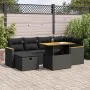 Set de sofás de jardín y cojines 8 piezas ratán sintético negro von , Gartensets - Ref: Foro24-3328112, Preis: 491,85 €, Raba...