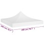 Festzeltdach für Feiern weiß 2x2 m 270 g/m² von vidaXL, Abdeckungen für Zelte und Pavillons - Ref: Foro24-315339, Preis: 28,1...