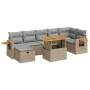 Juego de sofás jardín con cojines 5 pzas ratán sintético beige by , Garden sets - Ref: Foro24-3328144, Price: 549,42 €, Disco...