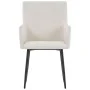 Sillas de comedor con reposabrazos 2 uds tela color crema von , Essstühle - Ref: Foro24-282061, Preis: 153,66 €, Rabatt: %