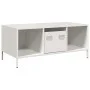 Mesa de centro acero laminado en frío blanco 101,5x50x43,5 cm by , Coffee table - Ref: Foro24-851279, Price: 123,40 €, Discou...