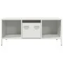 Mesa de centro acero laminado en frío blanco 101,5x50x43,5 cm by , Coffee table - Ref: Foro24-851279, Price: 123,40 €, Discou...