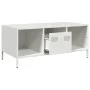 Mesa de centro acero laminado en frío blanco 101,5x50x43,5 cm by , Coffee table - Ref: Foro24-851279, Price: 123,40 €, Discou...