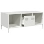 Mesa de centro acero laminado en frío blanco 101,5x50x43,5 cm by , Coffee table - Ref: Foro24-851279, Price: 124,98 €, Discou...