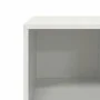 Mesa de centro acero laminado en frío blanco 101,5x50x43,5 cm by , Coffee table - Ref: Foro24-851279, Price: 123,40 €, Discou...