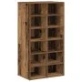 Mueble zapatero madera contrachapada madera vieja 54x34x100cm by , Shoe racks and shoe organizers - Ref: Foro24-855836, Price...