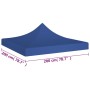 Zeltdach für Feiern blau 2x2 m 270 g/m² von vidaXL, Abdeckungen für Zelte und Pavillons - Ref: Foro24-315337, Preis: 29,86 €,...