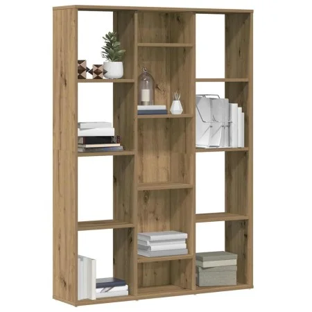 Divisor espacio/estantería aglomerado roble artesanal by , Room dividers - Ref: Foro24-855843, Price: 94,89 €, Discount: %