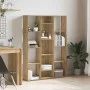 Divisor espacio/estantería aglomerado roble artesanal by , Room dividers - Ref: Foro24-855843, Price: 94,89 €, Discount: %