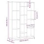 Divisor espacio/estantería aglomerado roble artesanal by , Room dividers - Ref: Foro24-855843, Price: 94,89 €, Discount: %