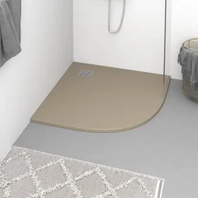 Brown SMC shower tray 90x90 cm by vidaXL, Shower trays - Ref: Foro24-148929, Price: 103,75 €, Discount: %