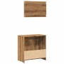 Juego de muebles baño 2 piezas madera ingeniería roble artisan von , Badezimmermöbel - Ref: Foro24-856068, Preis: 67,72 €, Ra...