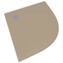 Plato de ducha SMC marrón 90x90 cm de vidaXL, Platos de ducha - Ref: Foro24-148929, Precio: 104,77 €