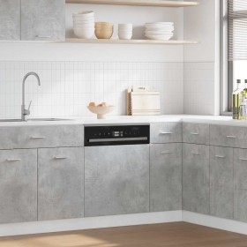 Panel lavavajillas gris cemento 45x3x67 cm by , Kitchen cabinets - Ref: Foro24-856130, Price: 18,40 €, Discount: %