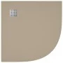 Plato de ducha SMC marrón 90x90 cm de vidaXL, Platos de ducha - Ref: Foro24-148929, Precio: 103,72 €, Descuento: %