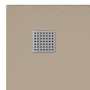 Plato de ducha SMC marrón 90x90 cm de vidaXL, Platos de ducha - Ref: Foro24-148929, Precio: 104,77 €