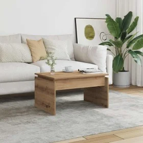 Mesa de centro madera de ingeniería roble artisan 68x50x38 cm by , Coffee table - Ref: Foro24-856629, Price: 39,62 €, Discoun...