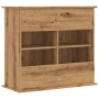 Soporte para acuario madera ingeniería roble artisan 81x36x73cm by , Aquarium supports - Ref: Foro24-857285, Price: 111,15 €,...