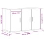Soporte de acuario madera ingeniería roble artisan 101x41x58 cm von , Aquarium unterstützt - Ref: Foro24-857287, Preis: 131,9...
