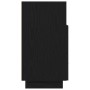 Mesilla de noche con 2 cajones negro 36x36x68 cm de , Mesitas de noche - Ref: Foro24-858580, Precio: 64,88 €, Descuento: %