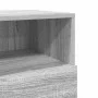 Mesillas de noche 2 uds con 2 cajones gris sonoma 36x36x68 cm by , Nightstands - Ref: Foro24-858589, Price: 118,64 €, Discoun...