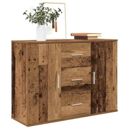 Aparador de madera de ingeniería envejecida 90x29,5x65 cm de , Aparadores - Ref: Foro24-855978, Precio: 92,92 €, Descuento: %