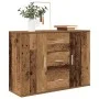 Aparador de madera de ingeniería envejecida 90x29,5x65 cm de , Aparadores - Ref: Foro24-855978, Precio: 92,92 €, Descuento: %