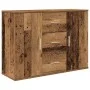 Aparador de madera de ingeniería envejecida 90x29,5x65 cm de , Aparadores - Ref: Foro24-855978, Precio: 92,92 €, Descuento: %