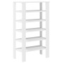 Mueble zapatero madera contrachapada blanco 61x32x105 cm by , Shoe racks and shoe organizers - Ref: Foro24-859860, Price: 58,...