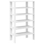 Mueble zapatero madera contrachapada blanco 61x32x105 cm by , Shoe racks and shoe organizers - Ref: Foro24-859860, Price: 58,...