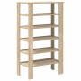 Mueble zapatero madera contrachapada roble Sonoma 61x32x105 cm de , Zapateros y organizadores de calzado - Ref: Foro24-859862...