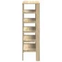 Mueble zapatero madera contrachapada roble Sonoma 61x32x105 cm von , Schuhregale und Schuhorganisatoren - Ref: Foro24-859862,...