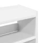 Mueble zapatero madera contrachapada blanco 60x25x100 cm de , Zapateros y organizadores de calzado - Ref: Foro24-859869, Prec...
