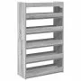 Mueble zapatero madera contrachapada gris sonoma 60x25x100 cm de , Zapateros y organizadores de calzado - Ref: Foro24-859874,...