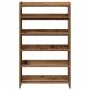 Mueble zapatero madera contrachapada madera vieja 60x25x100 cm by , Shoe racks and shoe organizers - Ref: Foro24-859876, Pric...