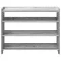 Mueble zapatero madera contrachapada gris sonoma 80x25x62 cm von , Schuhregale und Schuhorganisatoren - Ref: Foro24-859919, P...
