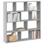 Estante cubo de pared 12 compartimentos madera gris sonoma de , Estantes y estanterías - Ref: Foro24-860009, Precio: 70,79 €,...