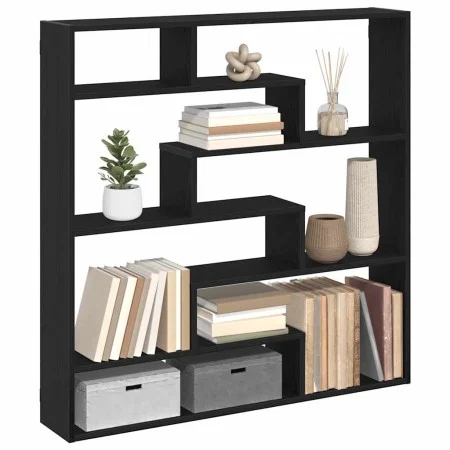 Estante cubo de pared 7 compartimentos madera ingeniería negro von , Regale und Regale - Ref: Foro24-860023, Preis: 74,04 €, ...