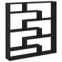 Estante cubo de pared 7 compartimentos madera ingeniería negro von , Regale und Regale - Ref: Foro24-860023, Preis: 74,04 €, ...
