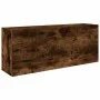 Mueble pared baño madera ingeniería roble ahumado 100x25x40 cm von , Badezimmerwaschtische - Ref: Foro24-860107, Preis: 72,50...