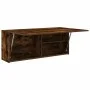Mueble pared baño madera ingeniería roble ahumado 100x25x40 cm von , Badezimmerwaschtische - Ref: Foro24-860107, Preis: 72,50...