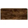 Mueble pared baño madera ingeniería roble ahumado 100x25x40 cm von , Badezimmerwaschtische - Ref: Foro24-860107, Preis: 72,50...