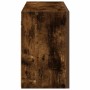 Mueble pared baño madera ingeniería roble ahumado 100x25x40 cm by , bathroom vanities - Ref: Foro24-860107, Price: 73,41 €, D...